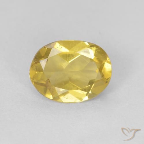 1.17ct Natural Amarelo Dourado Claro Berilo, oval, VS