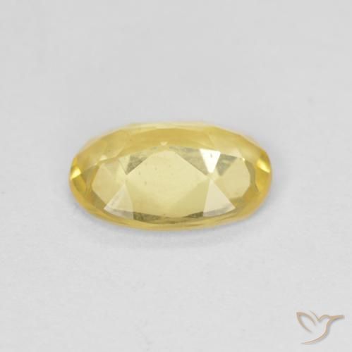 Berilo Luz Dourada Natural 0.90ct, oval, VS