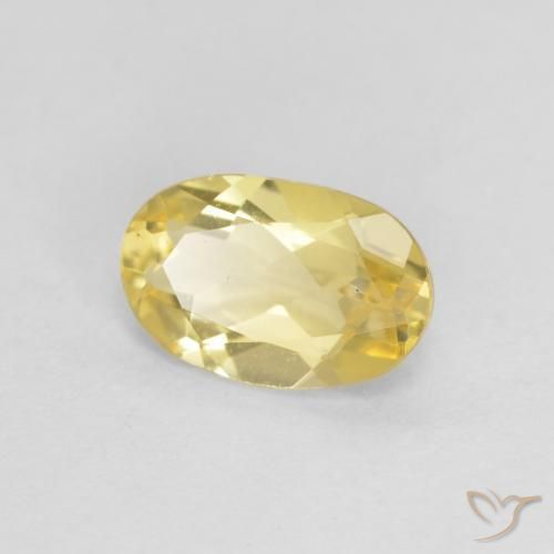 Berilo Luz Dourada Natural 0.54ct, oval, VS