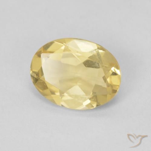 Berilo Luz Dourada Natural 1.57ct, oval, VVS-VS
