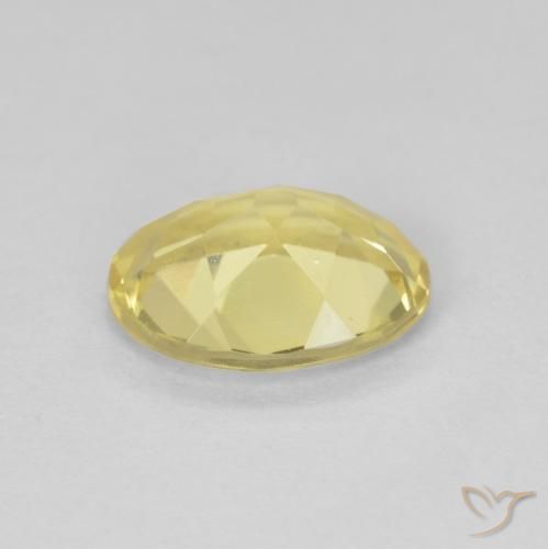 Berilo Luz Dourada Natural 1.54ct, oval, VVS-VS