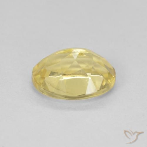 Berilo Amarelo Dourado Claro Natural 1.73ct, oval, VVS-VS