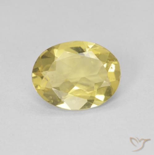 1.29ct Natural Amarelo Dourado Claro Berilo, oval, VVS-VS