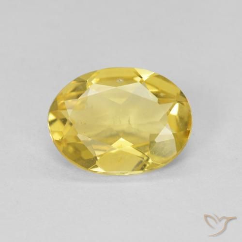 1.31ct Natural Luz Dourada Berilo, oval, VS