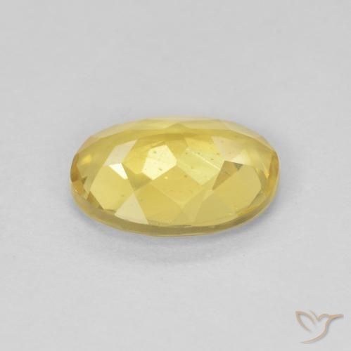 Berilo Amarelo Dourado Claro Natural 1.48ct, oval, VS