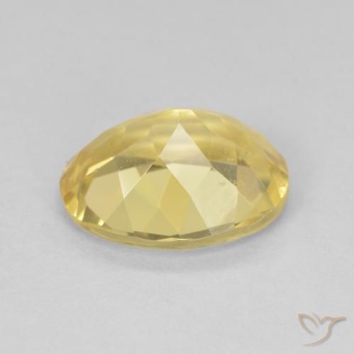 Berilo Luz amarela Natural 2.28ct, oval, VS