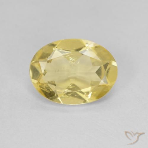 1.44ct Natural Luz Dourada Berilo, oval, VS