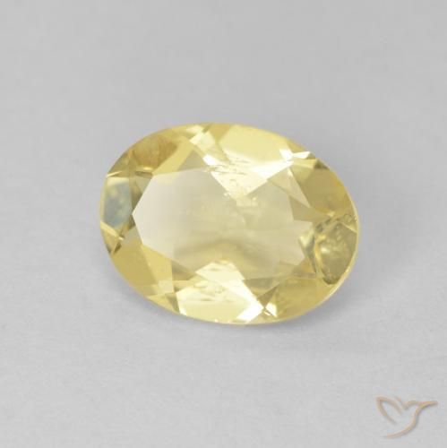Berilo Luz Dourada Natural 1.44ct, oval, VS