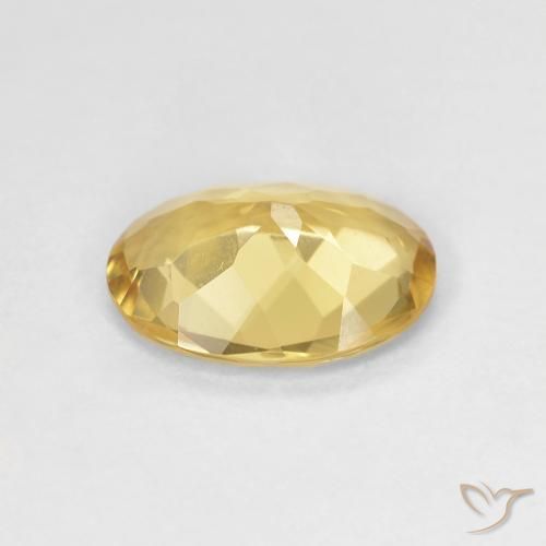 Berilo Luz amarela Natural 1.59ct, oval, VVS