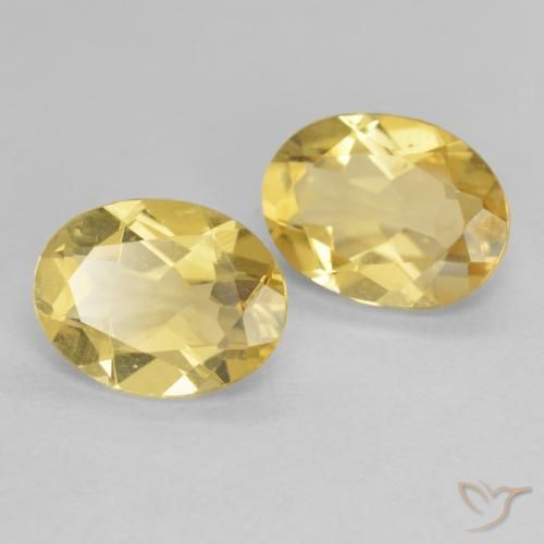 3.23ctw Natural Luz amarela Berilo, oval, VVS-VS
