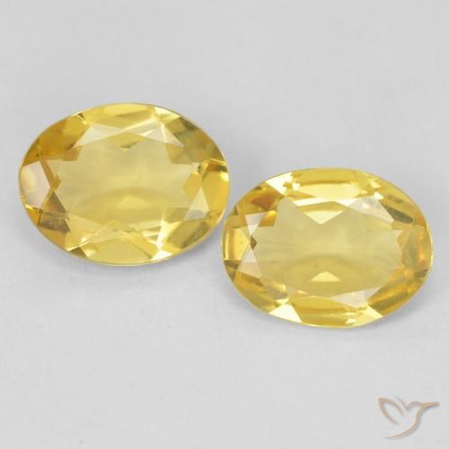 2.76ctw Natural Amarelo Dourado Claro Berilo, oval, VS