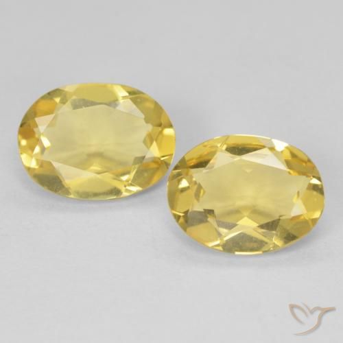 2.83ctw Natural Amarelo Dourado Claro Berilo, oval, VVS