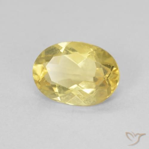 Berilo Luz Dourada Natural 0.99ct, oval, VVS-VS