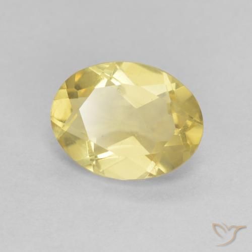 1.22ct Natural Amarelo Dourado Claro Berilo, oval, VVS-VS