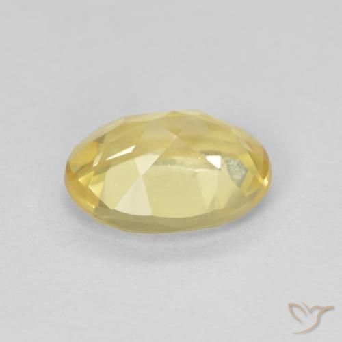 Berilo Amarelo Dourado Claro Natural 1.22ct, oval, VVS-VS