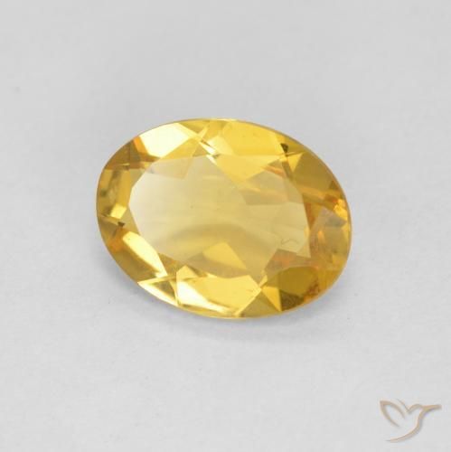 Berilo Mel amarelo Natural 1.35ct, oval, VVS