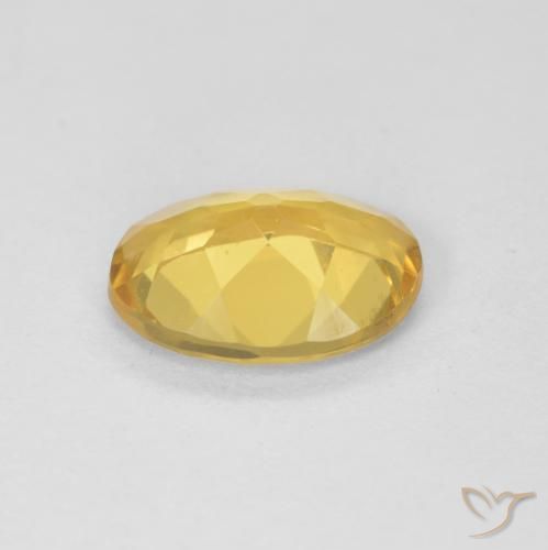 Berilo Mel amarelo Natural 1.35ct, oval, VVS