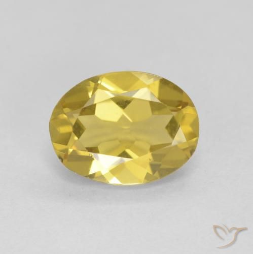1.68ct Natural Luz Dourada Berilo, oval, VVS