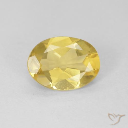 1.35ct Natural Amarelo Dourado Claro Berilo, oval, VVS