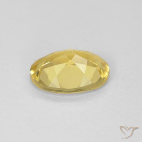 Berilo Amarelo Dourado Claro Natural 1.35ct, oval, VVS