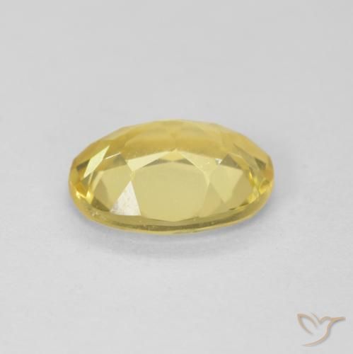 Berilo Luz amarela Natural 1.58ct, oval, VVS