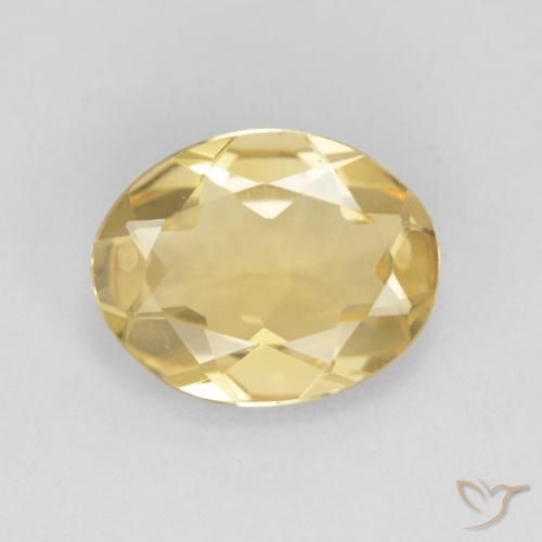 1.83ct Natural Amarelo Dourado Claro Berilo, oval, VVS