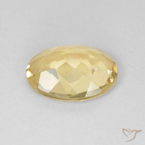 Berilo Amarelo Dourado Claro Natural 1.83ct, oval, VVS