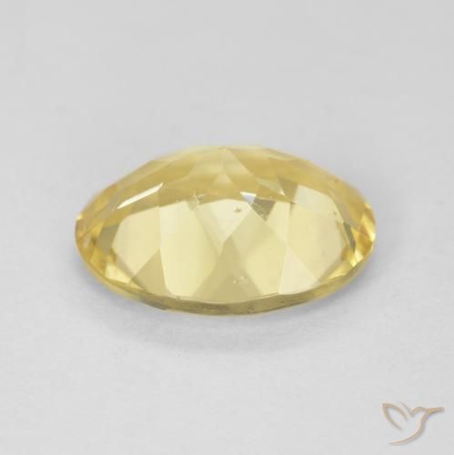 Berilo Luz amarela Natural 2.21ct, oval, VVS