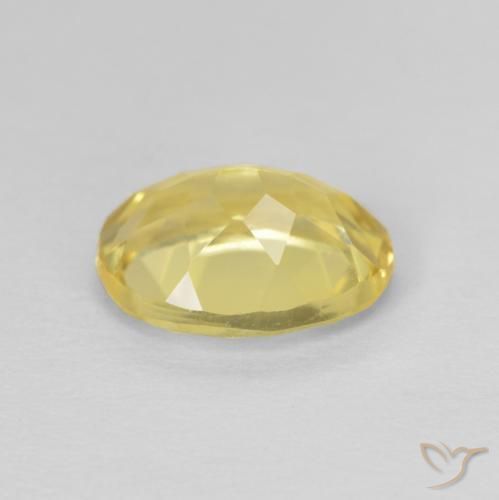 Berilo Luz amarela Natural 1.76ct, oval, VVS