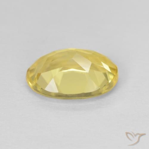 Berilo Amarelo claro mel Natural 1.74ct, oval, VVS