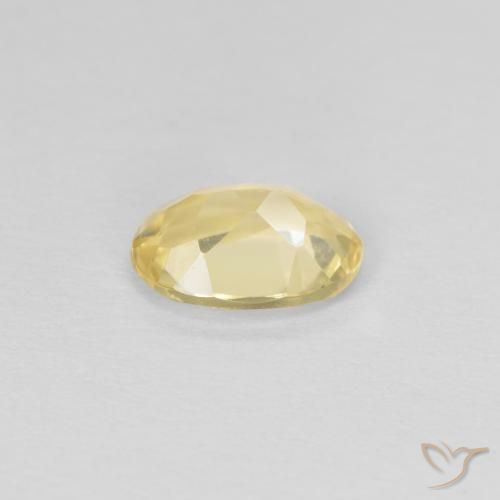 Berilo Amarelo Dourado Claro Natural 0.69ct, oval, VVS