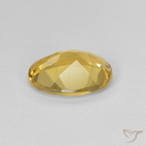 Berilo Amarelo escuro Natural 1.37ct, oval, VVS