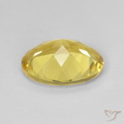 Berilo Amarelo Terroso Natural 2.04ct, oval, VS