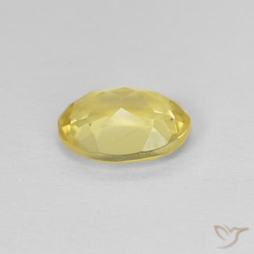 Berilo Amarelo claro mel Natural 1.15ct, oval, VS