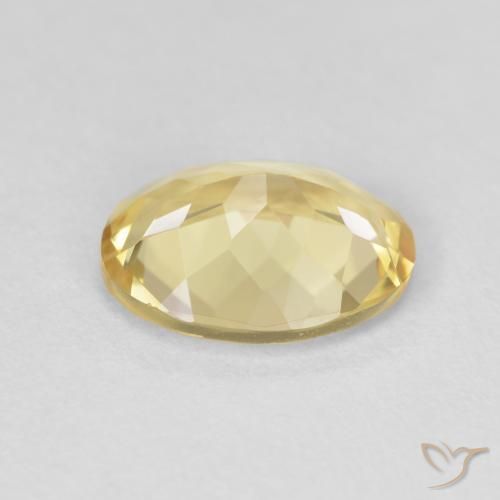 Berilo Luz amarela Natural 2.25ct, oval, VS