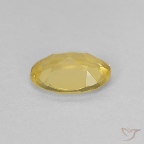 Berilo Luz amarela Natural 0.98ct, oval, VVS-VS