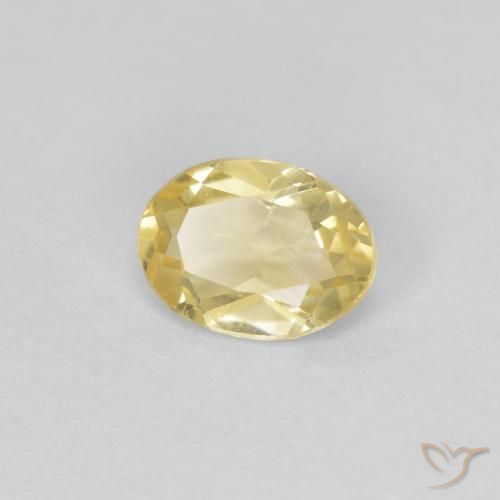 Berilo Luz Dourada Natural 0.62ct, oval, VVS-VS