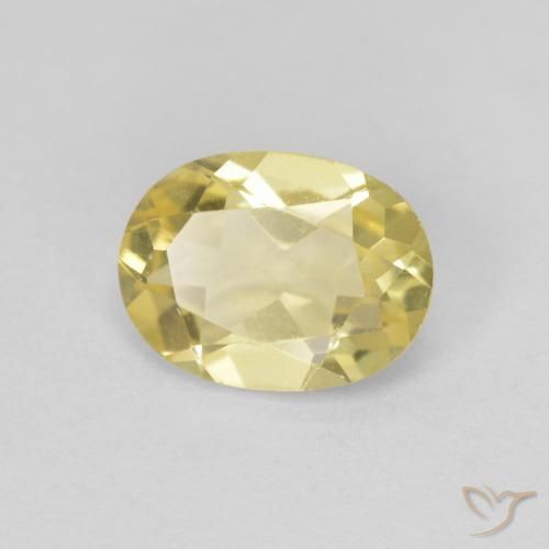 Berilo Luz Dourada Natural 1.10ct, oval, VVS-VS