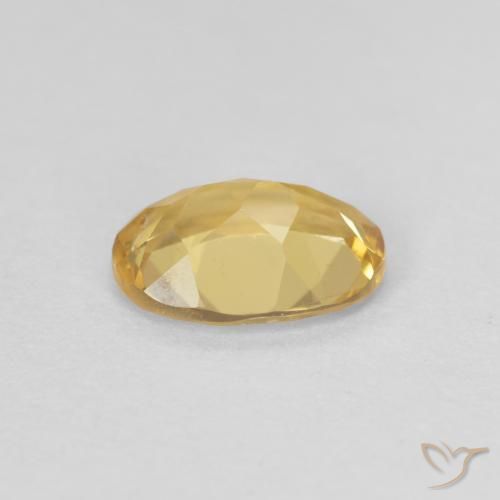 Berilo Dourado claro Natural 0.89ct, oval, VVS-VS