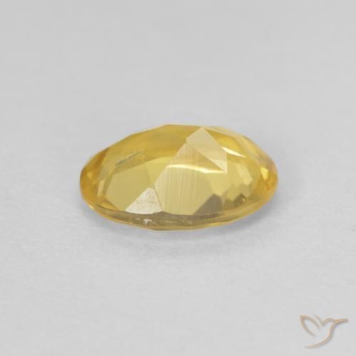 Berilo Amarelo Dourado Claro Natural 1.07ct, oval, VVS-VS