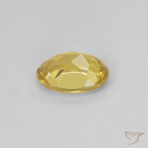 Berilo Luz amarela Natural 0.74ct, oval, VVS-VS