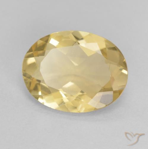 Berilo Laranja Dourada Natural 1.70ct, oval, VVS-VS