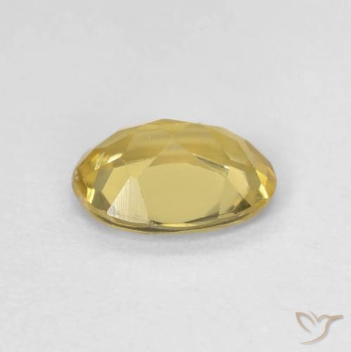 Berilo Amarelo Dijon Natural 0.98ct, oval, VVS-VS