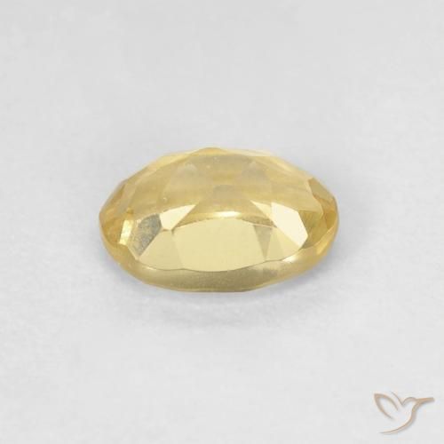 Berilo Luz amarela Natural 0.80ct, oval, VVS-VS