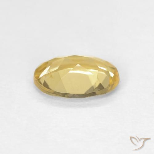 Berilo Amarelo Dijon Natural 0.55ct, oval, VVS-VS