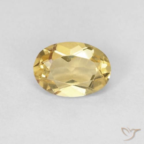 0.67ct Natural Dourado Berilo, oval, VS