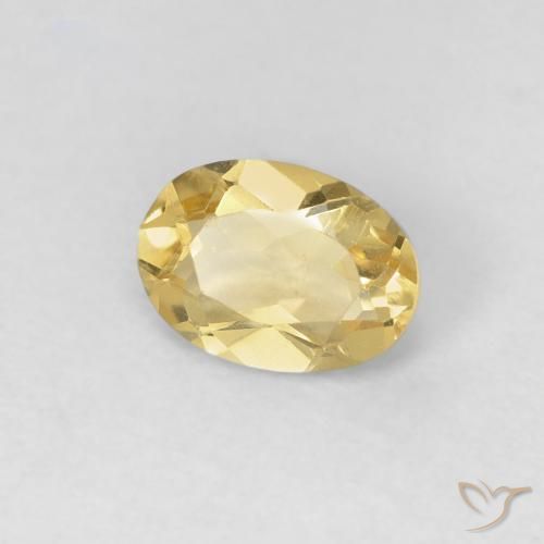 Berilo Dourado Natural 0.67ct, oval, VS