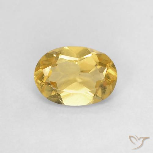 0.70ct Natural Dourado Berilo, oval, VS