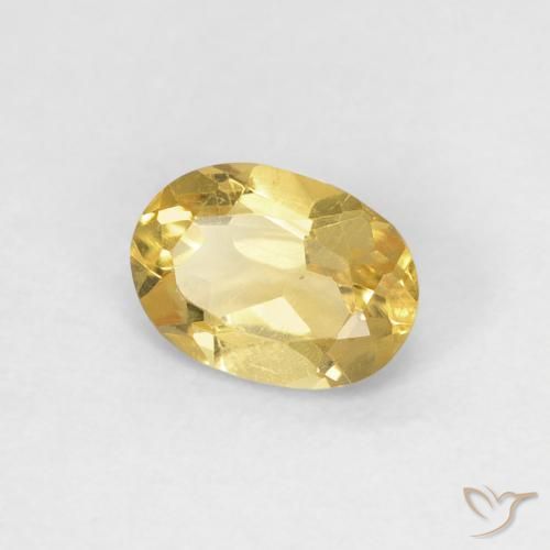Berilo Dourado Natural 0.70ct, oval, VS