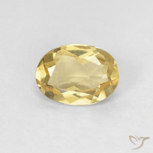 0.74ct Natural Dourado Berilo, oval, VS